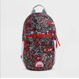 Vera Bradley + Coleman 15L lightweight outdoor backpack - Eden Paisley Gray